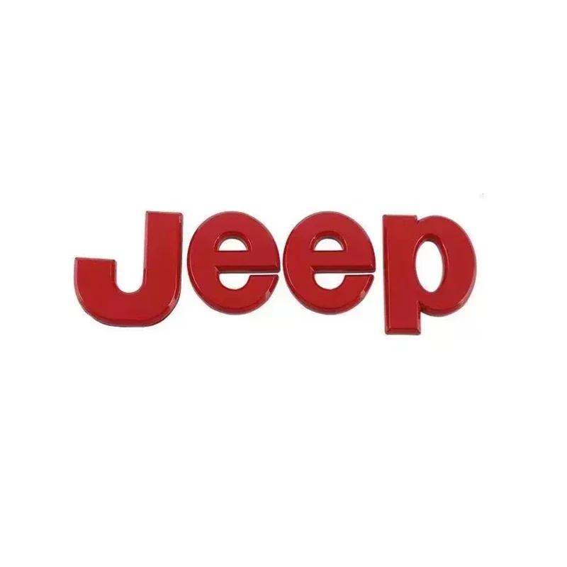 Für Jeep Für Jeep Grand Badge Cherokee Wrangler Renegade Compass JK Patriot Auto Frontklappe Emblem Karosserieseite Heckklappe Emblem