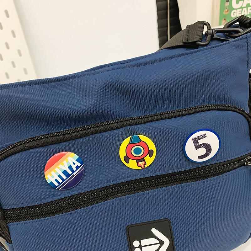 Men's Shoulder Bag Middle School Student's Book Bag Women's Crossbody Bag