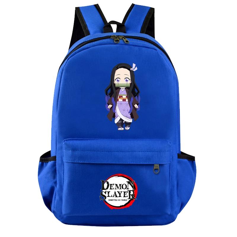 Anime Demon Slayer Backpack for Boy Girl Back To School Bag Large Capacity Backpack Bookbag for Kid Men Women Travel Bag Mochila