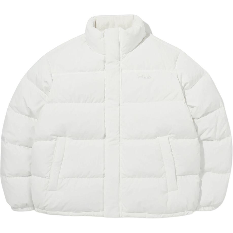 New FILA Down Jackets Unisex White FS2DJG4102X-OWH
