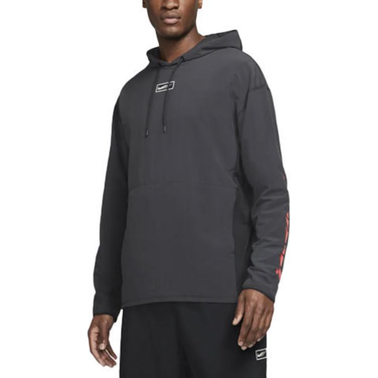 Nike Sweatshirts Men's Black Hooded Moderate Regular CZ1487-010