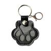 Pet Hair Keepsake Keychain Dog Cat Paw Shape Hair Storage