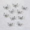 10pcs/set Women Girls Cute Butterfly Shape Small Hair Claws Ponytail Sweet Decorate Hair Clips Hairpins Hair Accessories