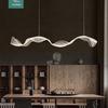 Creative Wave Silk Ribbon Dining Chandelier
