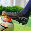 Men's Football Boots Non-Slip Grass Training Sport Ultralight Soccer Shoes Unisex Outdoor Athletic Shoes Breathable Drop Shipping