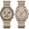 [Ocdin] 20mm Watch Band Omega X Swatch for Omega X Swatch Omega and Swatch Speedmaster Moon Swatc...