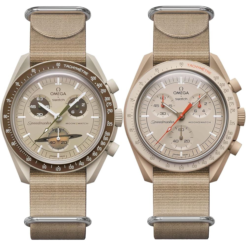 [Ocdin] 20mm Watch Band Omega X Swatch for Omega X Swatch Omega and Swatch Speedmaster Moon Swatc...