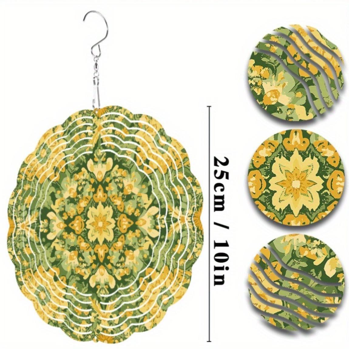 

Осенние цвета Ветряной спиннер Кинетическое подвесное колесо для внутреннего и наружного декора Сад Двор Патио Вращающаяся ветряная мельница Подарок-поделка 01A