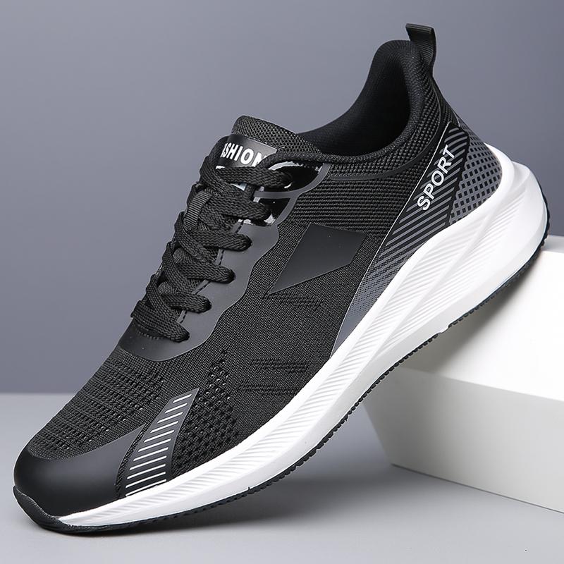 Men's Running Shoes, Lightweight Sports Shoes, Breathable Mesh Casual Sports Shoes, Anti-slip Outdoor Men's Shoes, Durable.