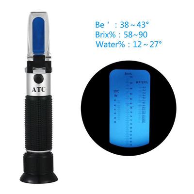 LYT-390 Portable Handheld Design 0-90/% Honey Sugar Solution Brix Refractometer~@
