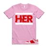 Dunk Valentine's Day 2026 GS Pink Foam Crimson Red White Low T Shirt Match HER