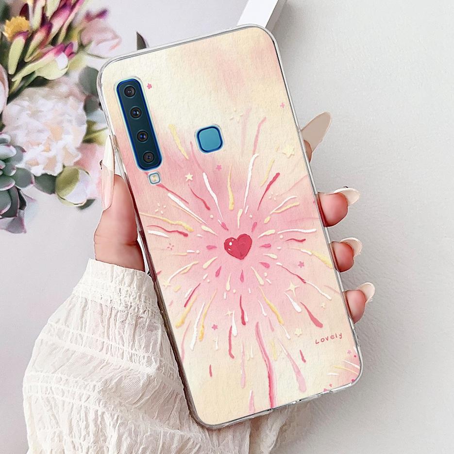 For Samsung Galaxy A9 2018 Case SM-A920F Cool Design Fashion Painted Cover Soft Silm Phone Case For Samsung A7 2018 A750F Fundas