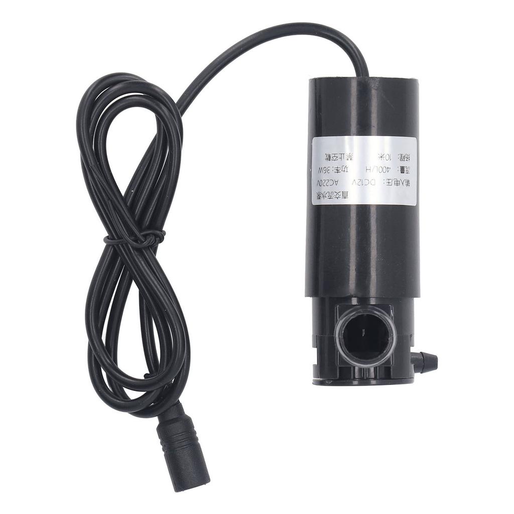 DC 12V Submersible Pump Waterproof Low Noise Centrifugal Pump for Fountains Swimming Pools Aquariums