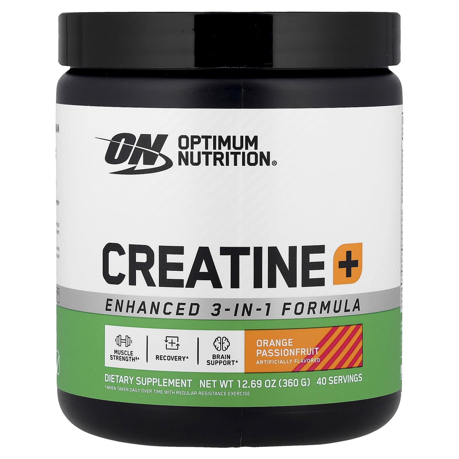 

Creatine+, Orange Passion Fruit, 360G(12.69Oz)
