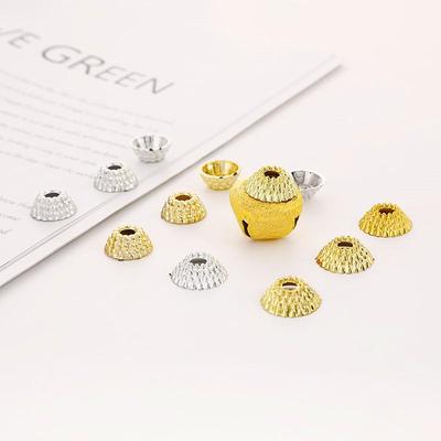 18mm Plastic Christmas Bell Lid - Holiday Decoration Accessory