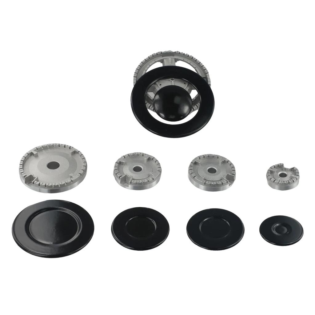 Gas Stove Burner Lid Cookware Hat Kit Upgraded Oven Gas Hob Burner Flame Cap Fits Most Gas Stove Burners Heat Distribution