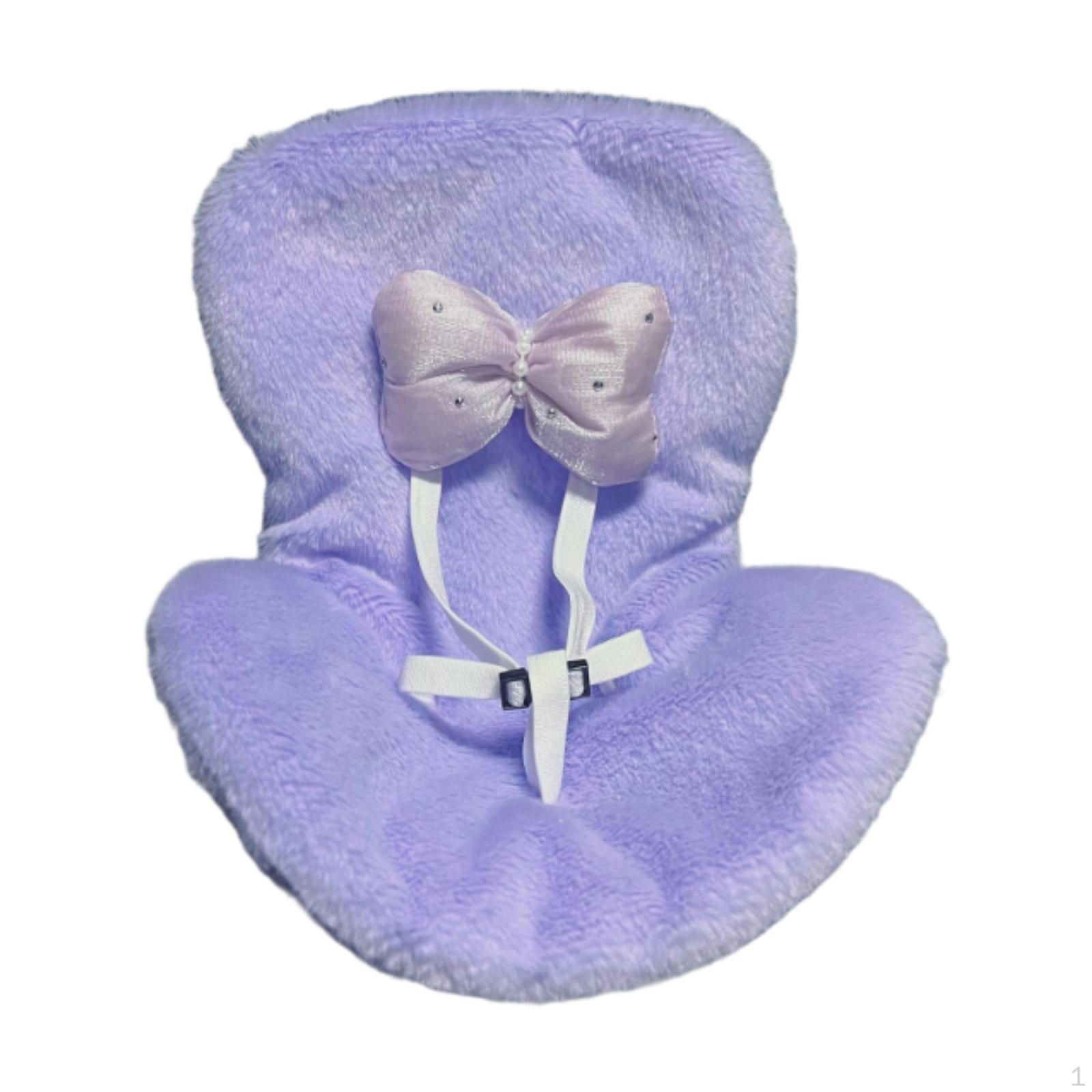 

Детское автомобильное сиденье для кукол, стильный декоративный ремень безопасности для ролевых игр, мягкий для кукол