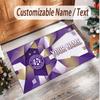 Personalized Crystal Velvet Carpet Austria Wien FC Pattern Non Slip Floor Rug