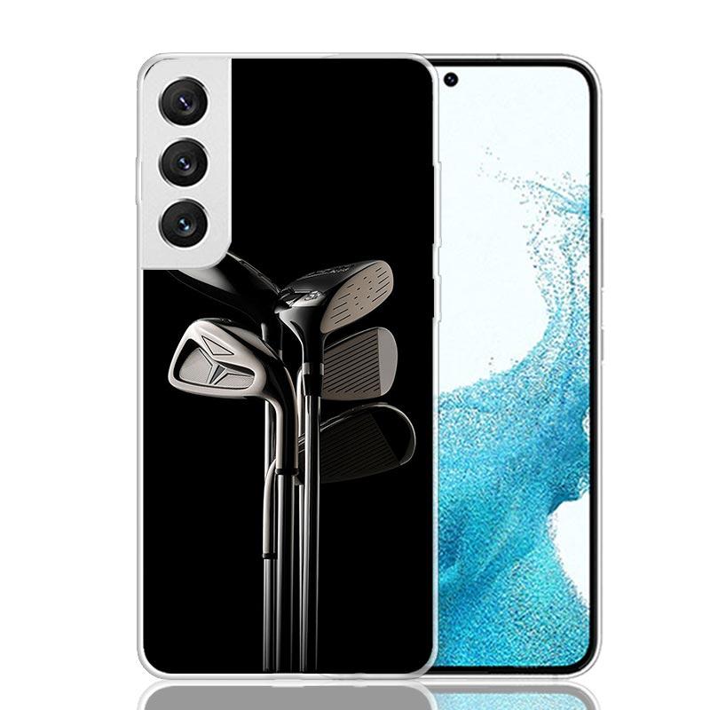 Modern Golf Sports Phone Case For Samsung Galaxy S26 Ultra S23 S24 S25 Edge S20 FE S21 S22 Plus Soft Print Shell Cover Fundas Ga