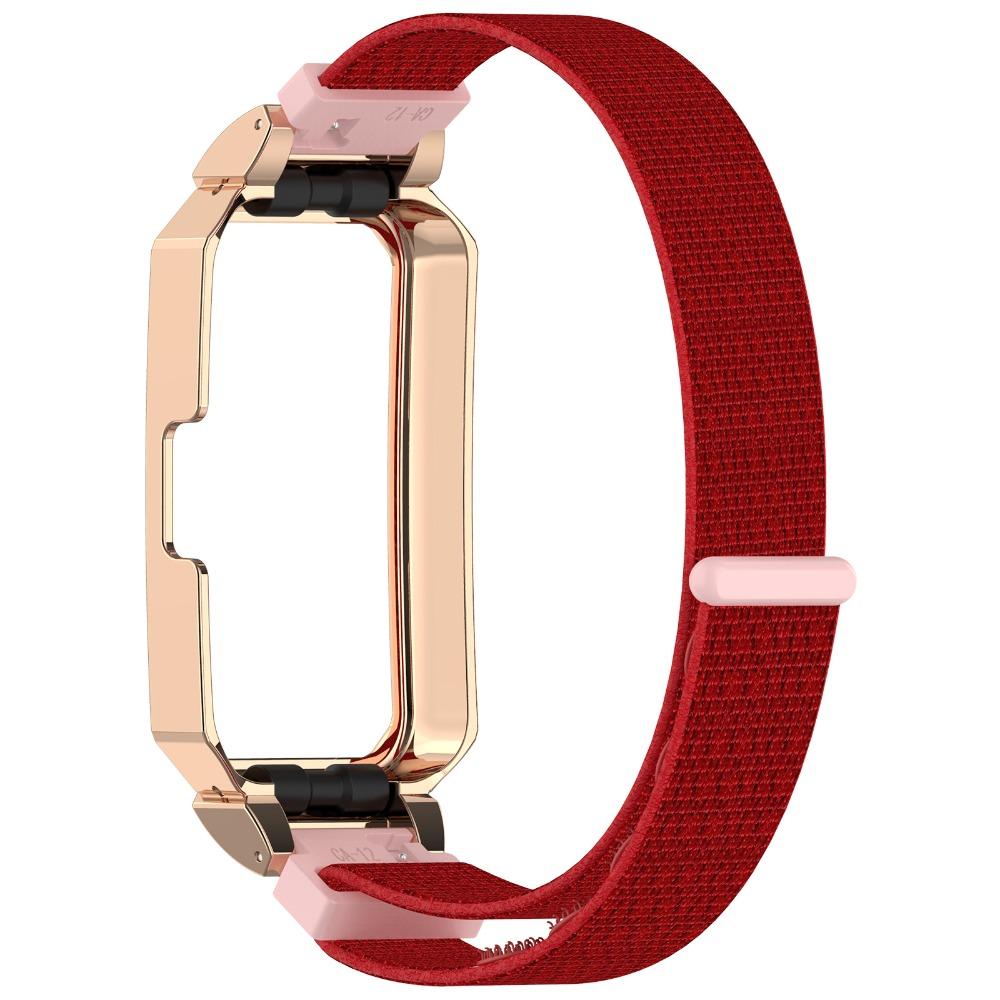 New Nylon Loop Strap Replacement Adjustable Metal Frame Soft Watchband for Huawei Band 10/9/8 Smart Watch Accessories