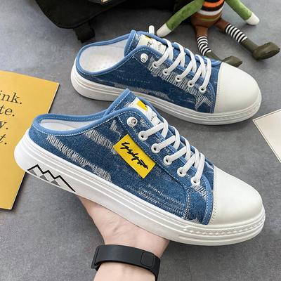 2024 Nuove Pantofole di Alta Qualità da Uomo Scarpe Casual in Tela Comode Antiscivolo Scarpe con Plateau Scarpe Pigre da Uomo Sneakers alla Moda