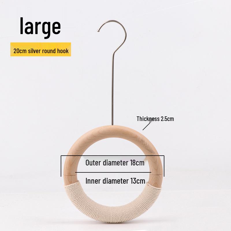Solid Wood Acrylic Clip Hanger for Clothing Stores – Perfect for Children's Wear, Women's Wear, Pants, Scarves, Hats, and Socks.