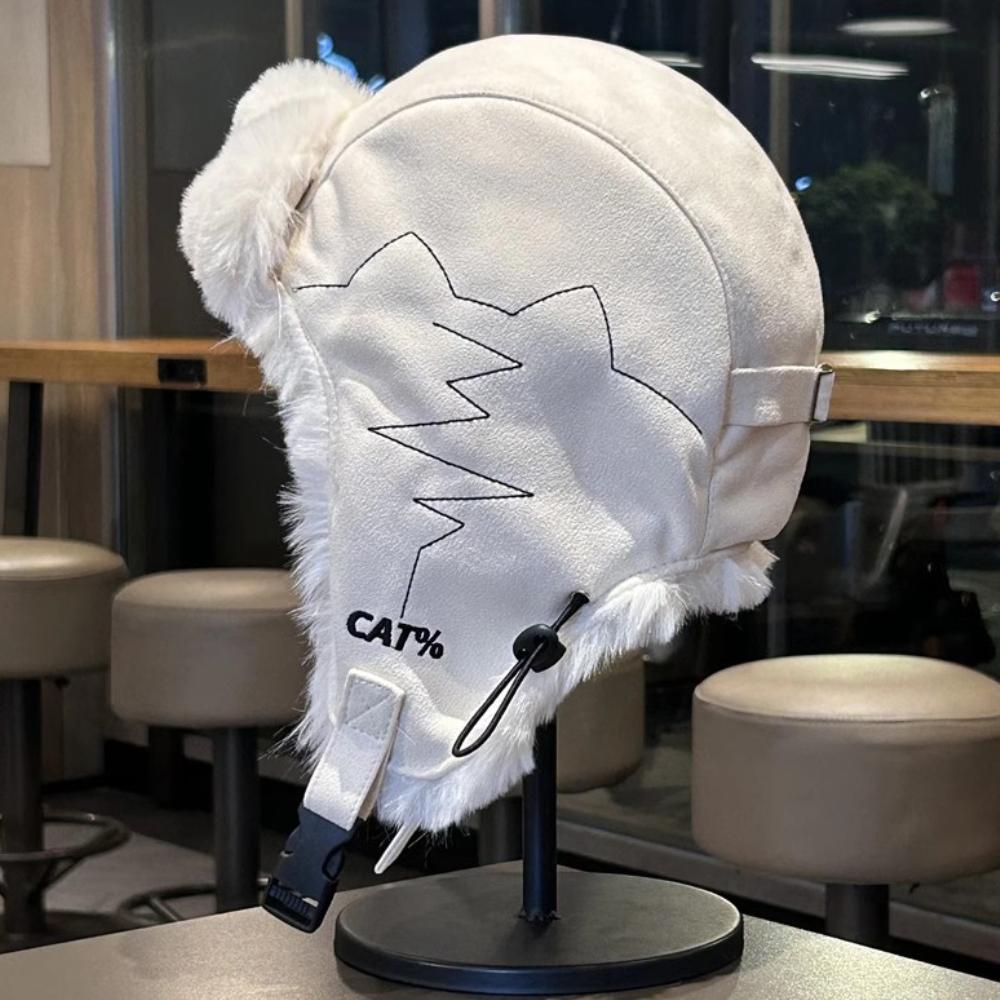 Hat Thick Warm Winter Hats for Men Women Fleece Fur Lined Beanie Hat Male Female Snow Ski Trapper Earflap Cap