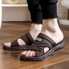 Trendige Herren Sandalen Plateau Slipper Offene Zehen Pantoletten Doppelte Verwendung Sommer Outdoor Spaziergang Waten Strand Freizeit Sandalen für Herren Sandalias