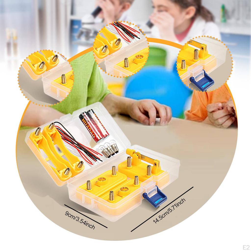 Circuit Electricity Learning Set Crafts Science Experiment for Classroom