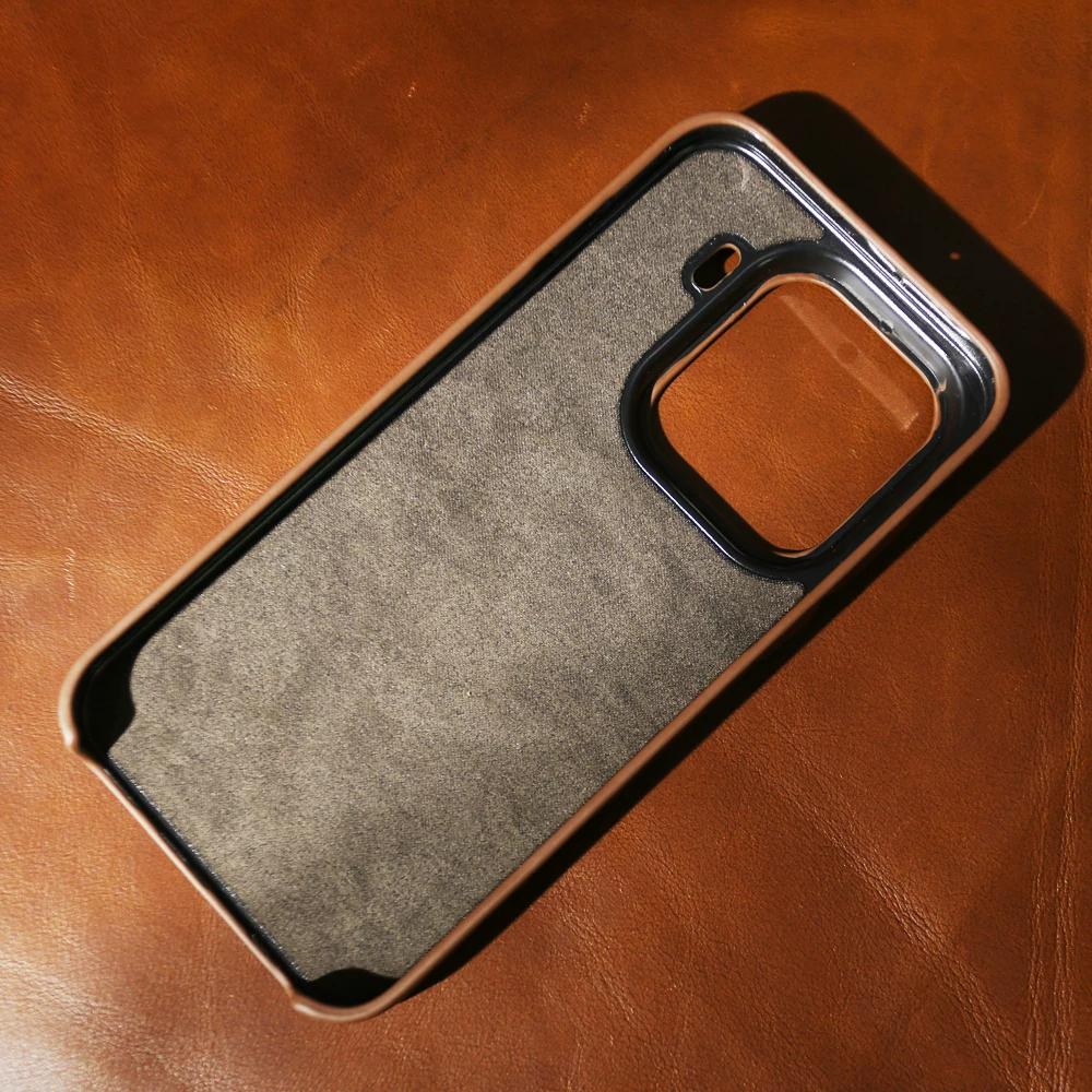 Genuine Leather Waxed Oil Texture Case for OPPO Find X9 Pro X8 Ultra X8S X8 Pro Trendy Style Vintage Cowhide Magnetic Full Coverage Cover