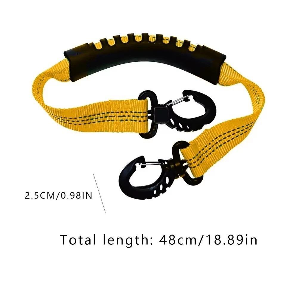Adjustable Ski Boot Strap Nylon Roller Skate Shoe Lifter Ice Skates Carrying Straps Winter Sport Ski Boot Carrier Straps