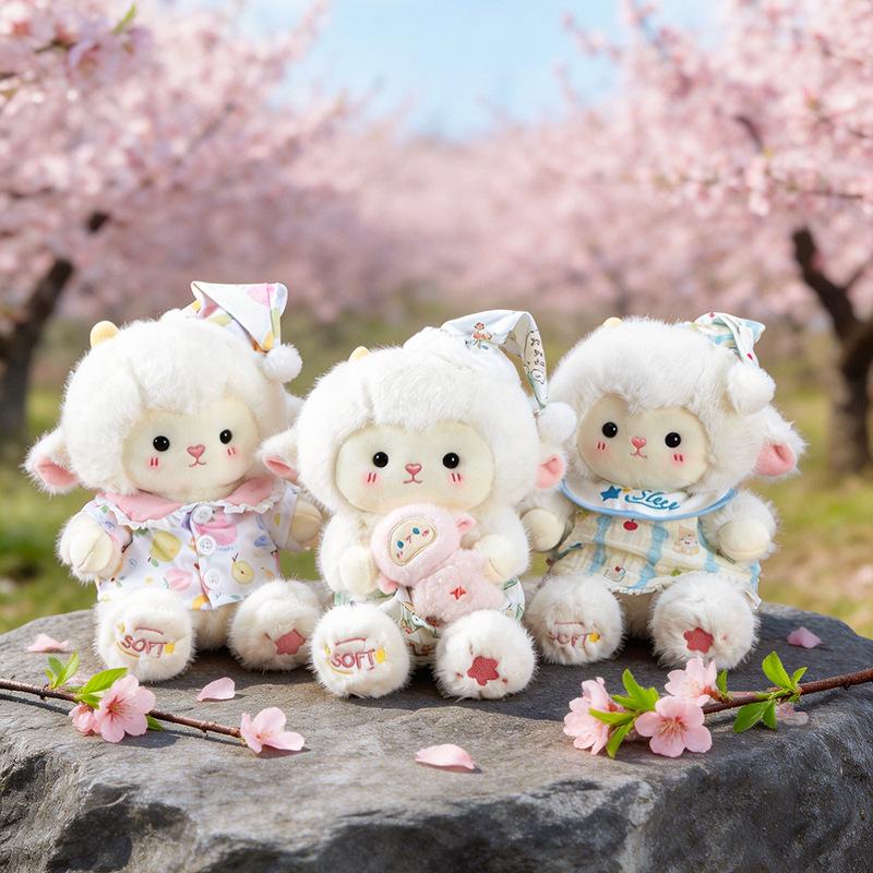 Viral Lamb Plush Toy: Sheep Skirt Style Doll & Sleeping Hug Pillow - Perfect Valentine's Gift