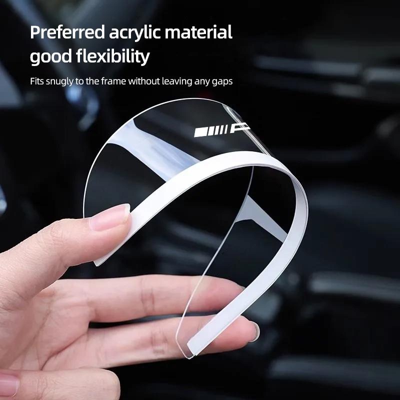 Car Rearview Mirror Rain Eyebrow Sticker Rainproof Cover For Mercedes Benz AMG W213 W206 W205 W204 W212 W203 W223 W246 W222 W169