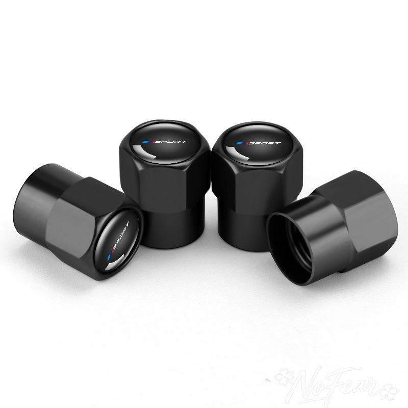 4pcs Car Metal Badge Wheel Tire Valve Caps Stem Cover For BMW M Emblem E46 E36 E34 F10 E90F30 E60 F30 E53E30 E9 E87 Accessories