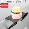 Wall-Mounted TV Shelf & Remote Holder