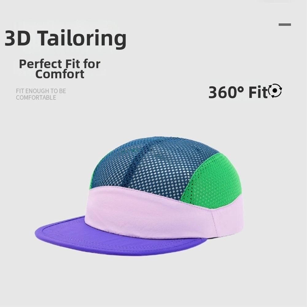Breathable Peaked Caps Quick Drying Cycling Hats Simple Sun Hat  Outdoor Camping Running