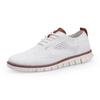 Men's Retro Knitted Lace-Up Brogue Shoes - Light, Casual, Autumn/Winter Style