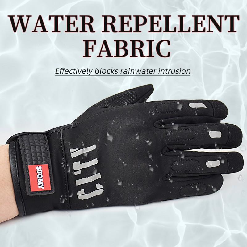 Full Finger Motorcycle Gloves Off-Road Cycling Touchscreen Compatible Windproof Riding Men Women