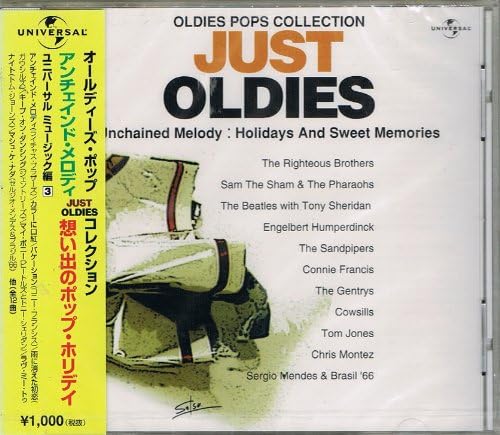 CD VARIOUS, THE RIGHTEOUS BROTHERS, CO - JUST OLDIES Universal Music Volume  DCT1033 Japan ObiPop Used