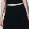 ONLY 2026 Spring Asymmetric Pleated Midi Skirt