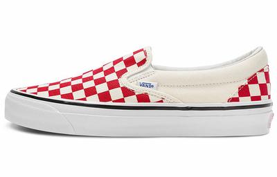 Instapper Og Classic Lx 'Schachbord - Racing Rood' VN0A32QNTYR