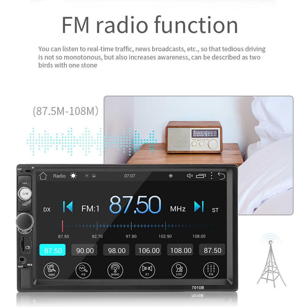 Buy 7in Touch Screen Bluetooth Handsfree Car Stereo MP5 Player FM