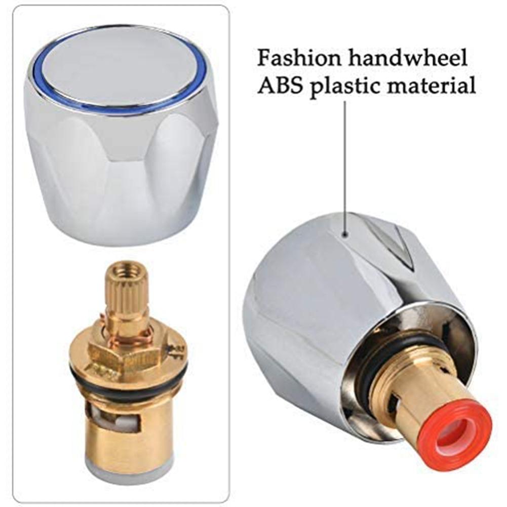 

2pcs Copper Valve Faucet Handle Handwheel ABS Handwheel New
