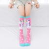 Infant Girls Warmer Ankle Lovely Cartoon Over Knee Socks for Baby Girls Unicorn Knee Long High Toddler Child Colorful Socks