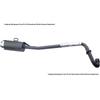 Tubo de Escape Cilindro para ATV Buggy de Playa 50-110CC - Tubo de Hierro Único Compatible con Quads Taotao y Sunl