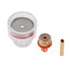 Torch Glass Cup Kit Suitable for WP 17 18 26 Torch Welding Glass Cup and 1 8 Inch 3.2mm Gas Lens Collet Body with