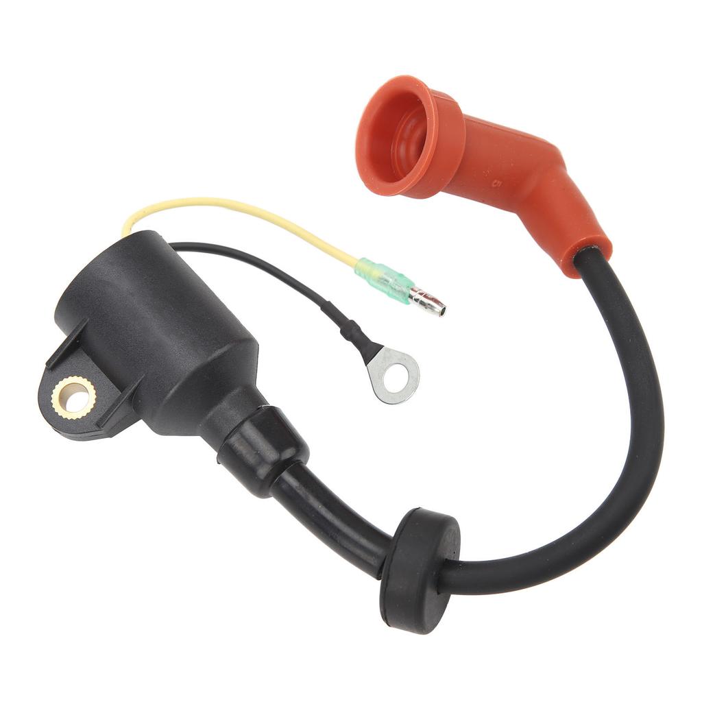 Outboard Ignition Coil Rubber Metal 63V 85570 00 Boat Engine Ignition Coil Replacement for 2 Stroke
