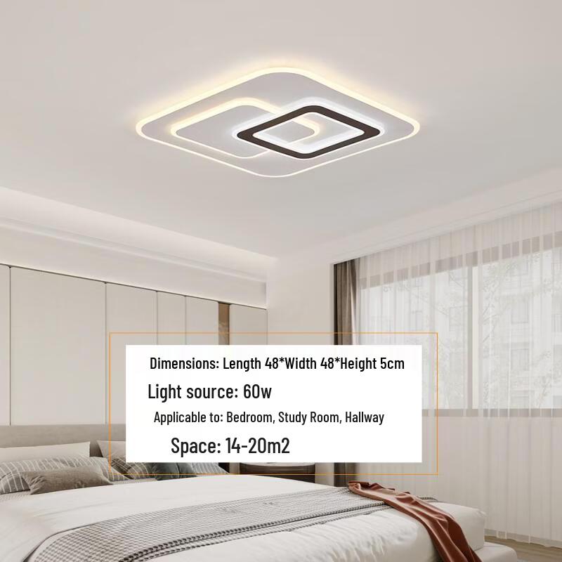 Dream Bubble Ultra-Thin Square LED Ceiling Light