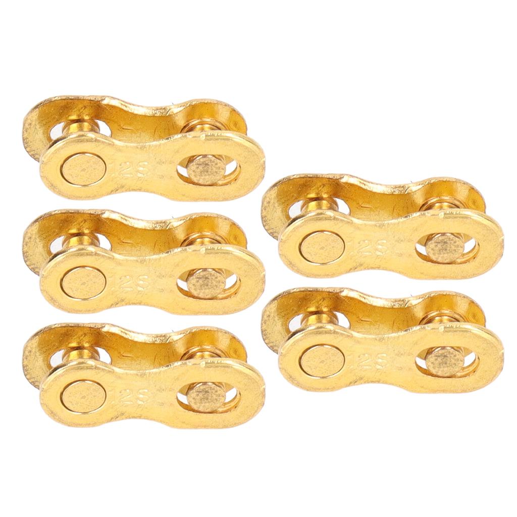 5 Pairs Bike Chain Quick Release Buckle Mountain Road Bike Chain Link Connector for 12s Speed Chain