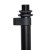 Shure by Gator Microphone Stand Straight Type Vibration Absorption Round Base 12" SH-RBMICSTAND12 []